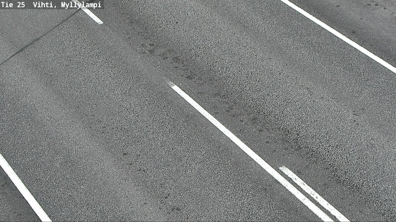 Weather Camera Image Road 25 Lohja Myllylampi, Lohja, Uusimaa