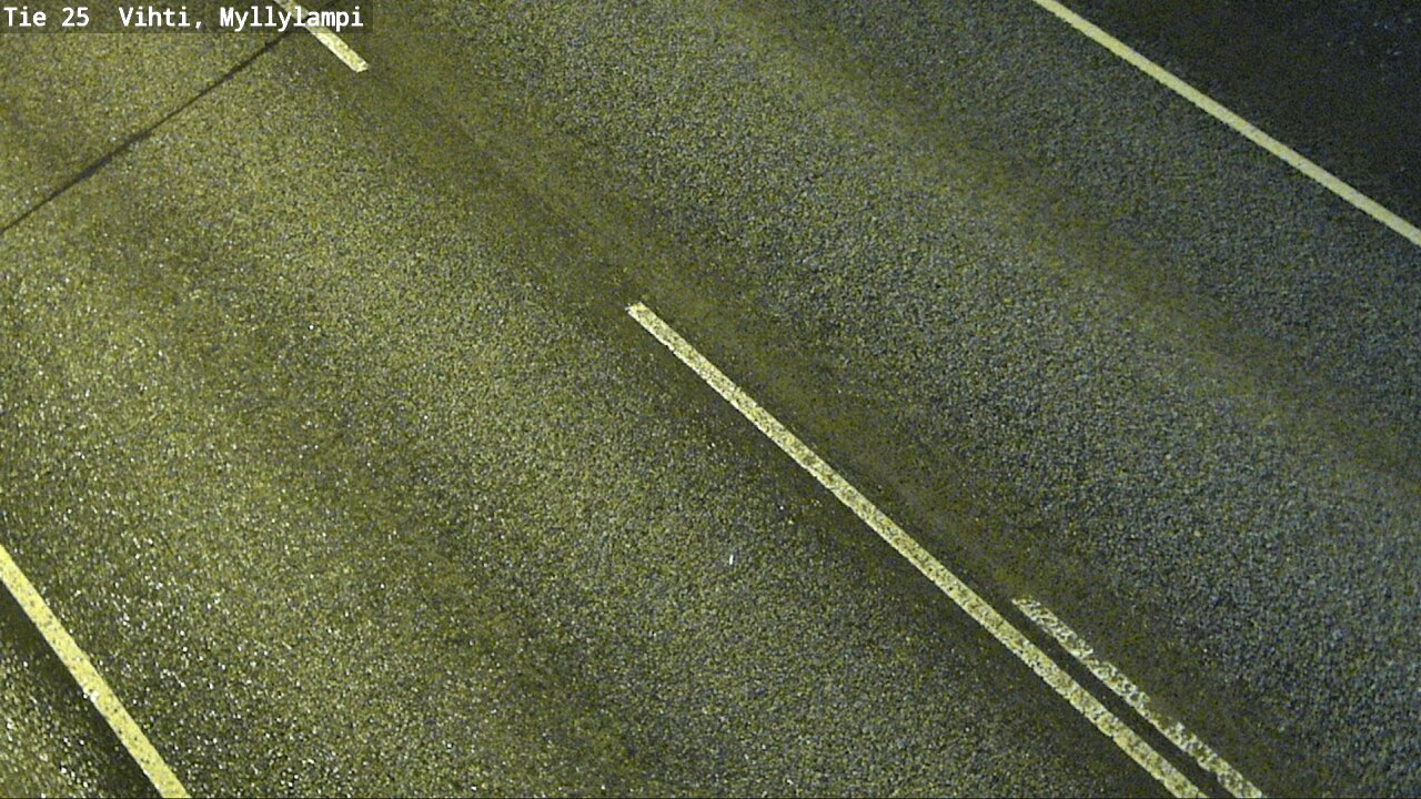 Weather Camera Image Väg 25 Lojo Myllylampi, Lohja, Uusimaa