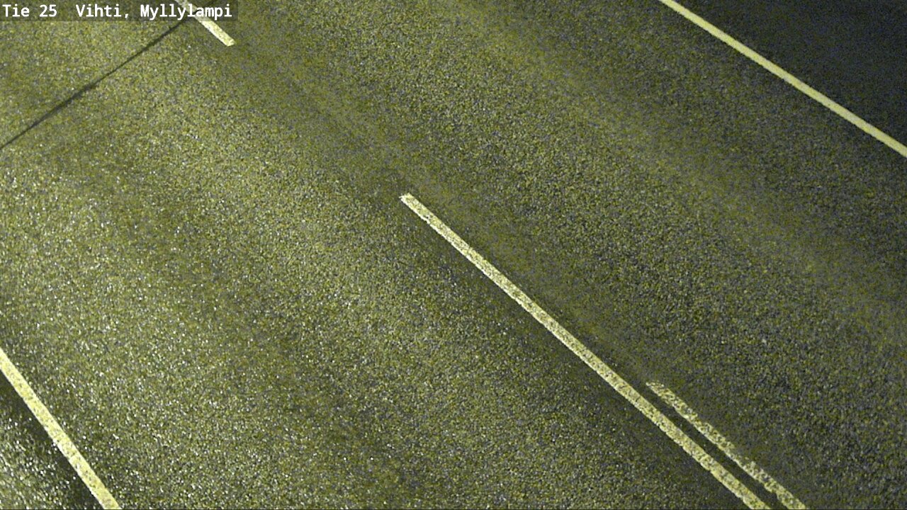 Weather Camera Image Väg 25 Lojo Myllylampi, Lohja, Uusimaa