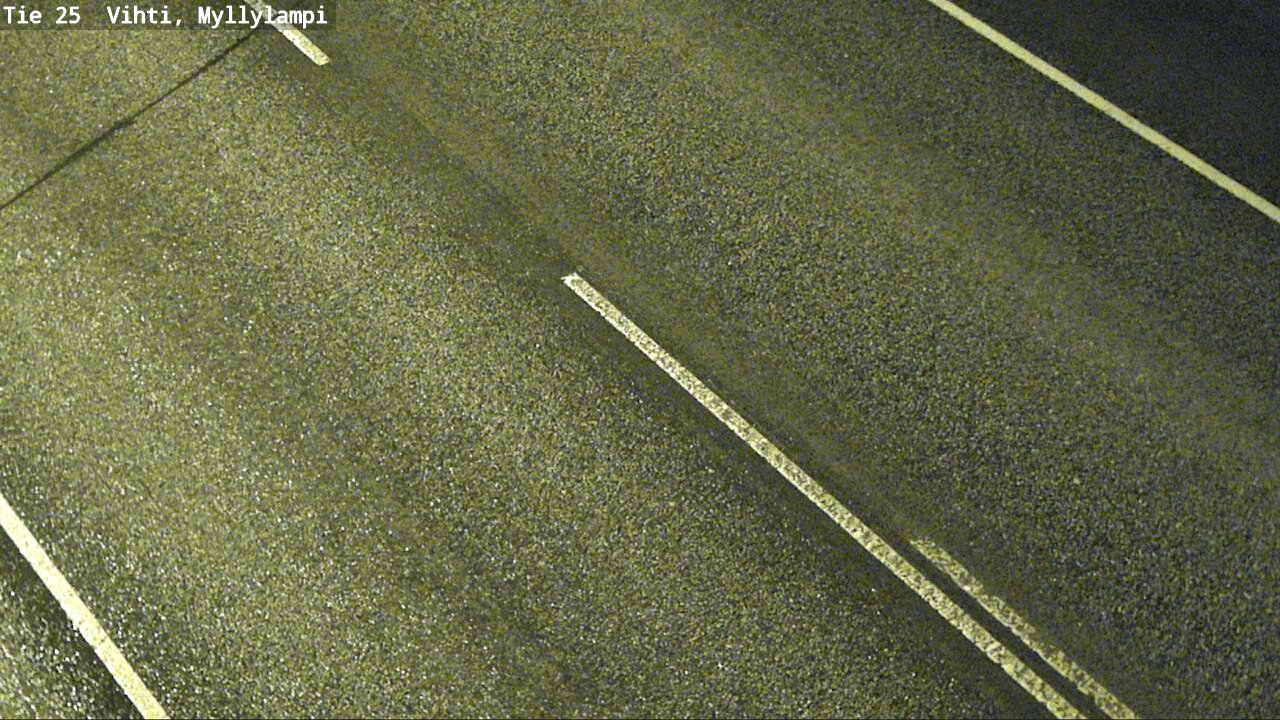 Weather Camera Image Väg 25 Lojo Myllylampi, Lohja, Uusimaa