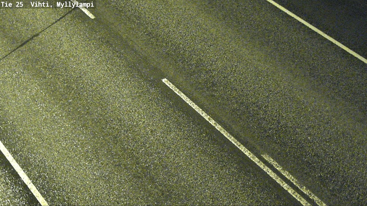Weather Camera Image Väg 25 Lojo Myllylampi, Lohja, Uusimaa