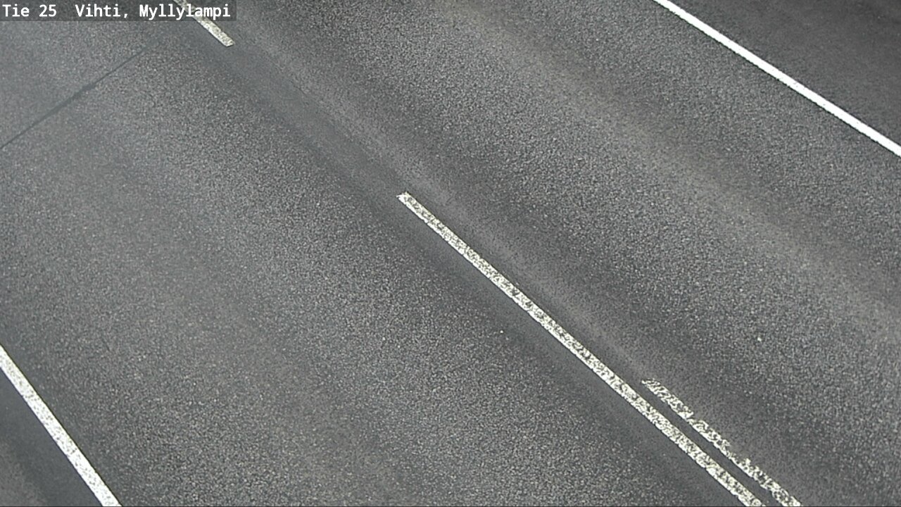 Weather Camera Image Väg 25 Lojo Myllylampi, Lohja, Uusimaa