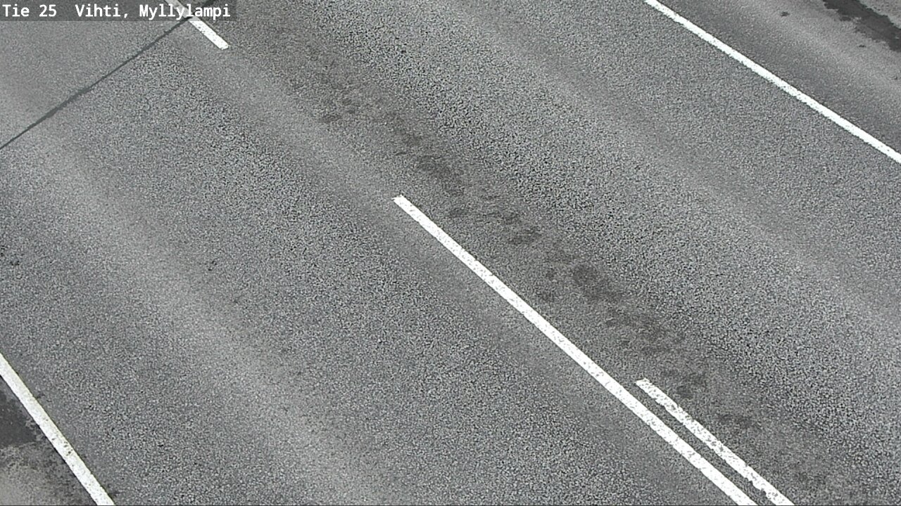 Weather Camera Image Väg 25 Lojo Myllylampi, Lohja, Uusimaa