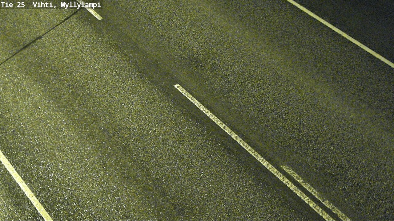 Weather Camera Image Väg 25 Lojo Myllylampi, Lohja, Uusimaa