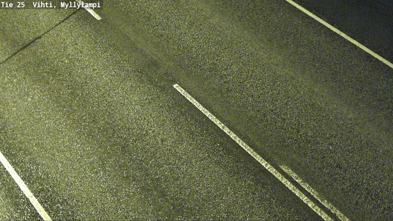 Weather Camera Image Väg 25 Lojo Myllylampi, Lohja, Uusimaa