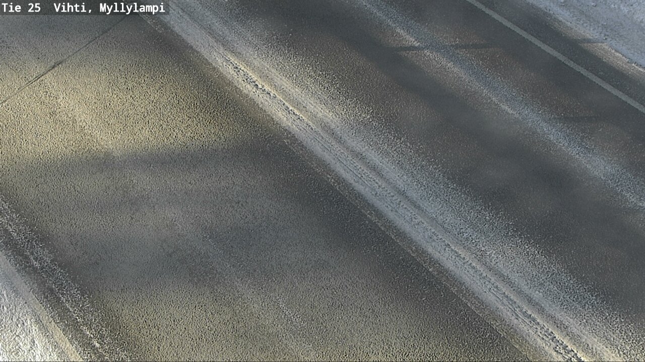 Weather Camera Image Road 25 Lohja Myllylampi, Lohja, Uusimaa