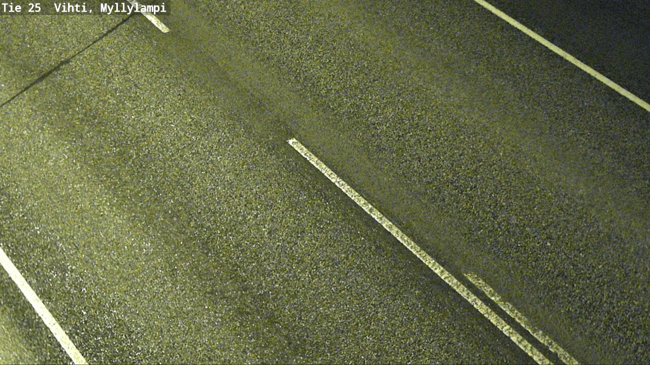 Weather Camera Image Väg 25 Lojo Myllylampi, Lohja, Uusimaa