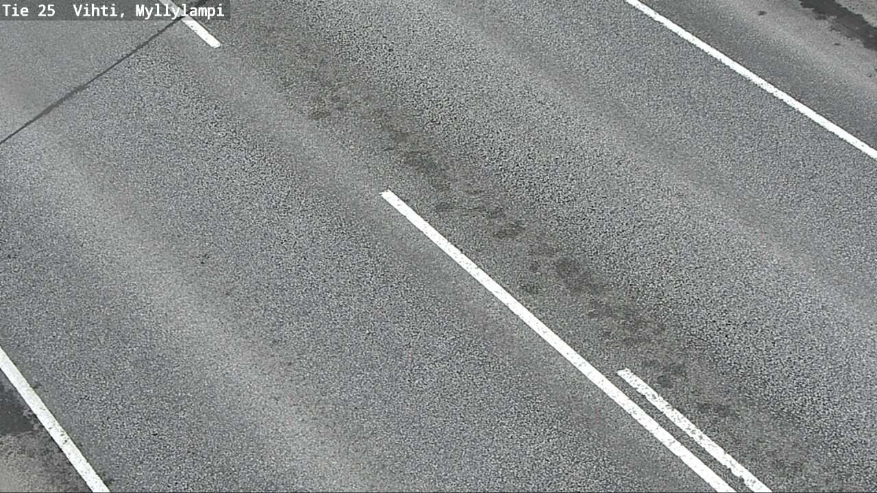 Weather Camera Image Väg 25 Lojo Myllylampi, Lohja, Uusimaa