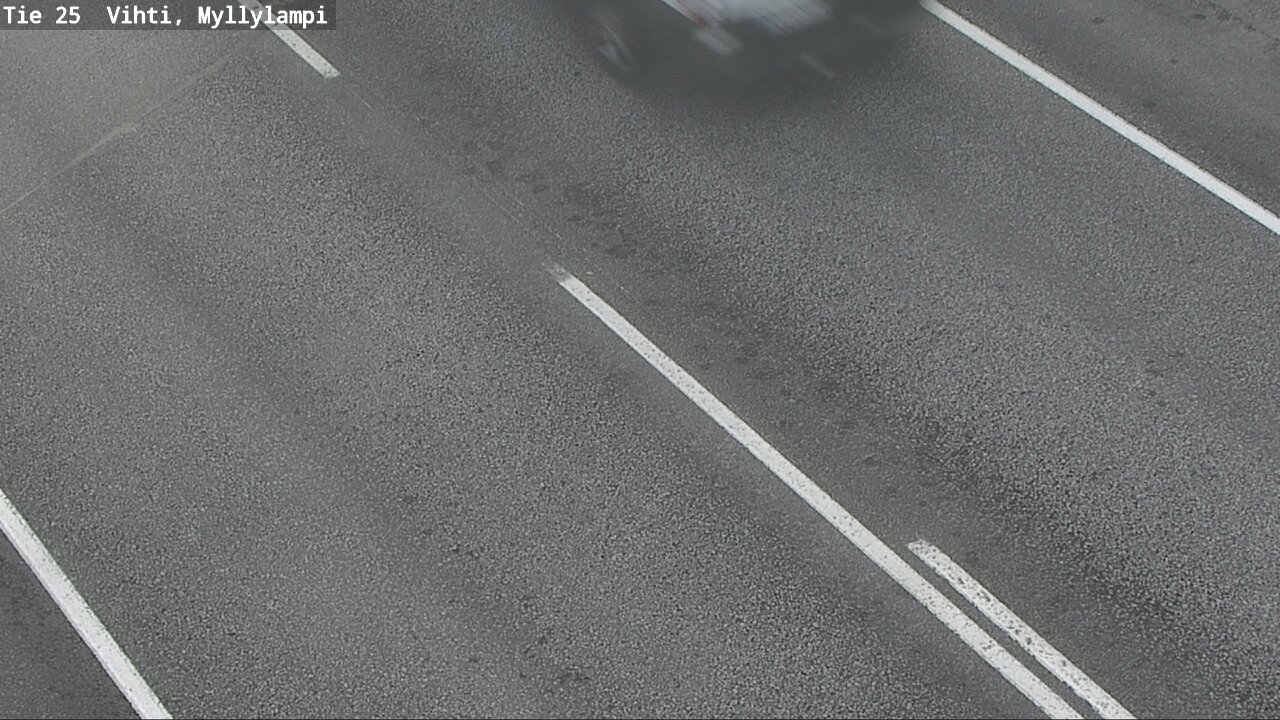 Weather Camera Image Väg 25 Lojo Myllylampi, Lohja, Uusimaa