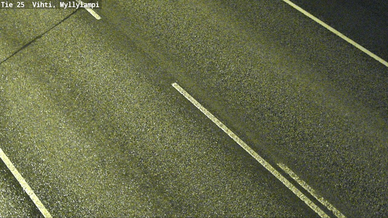 Weather Camera Image Väg 25 Lojo Myllylampi, Lohja, Uusimaa