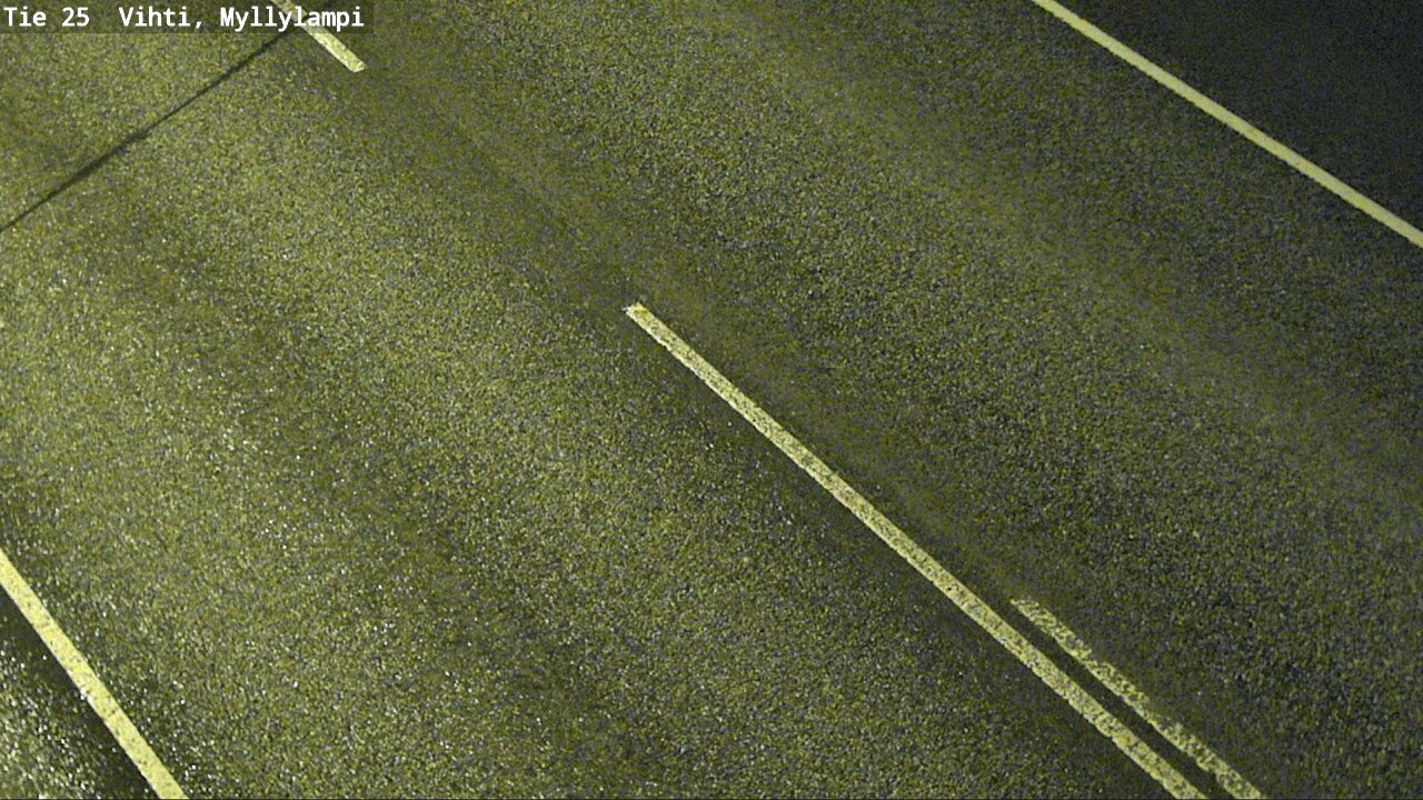 Weather Camera Image Väg 25 Lojo Myllylampi, Lohja, Uusimaa