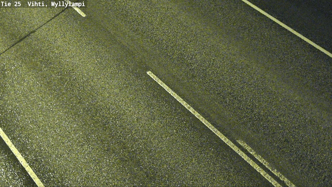 Weather Camera Image Väg 25 Lojo Myllylampi, Lohja, Uusimaa