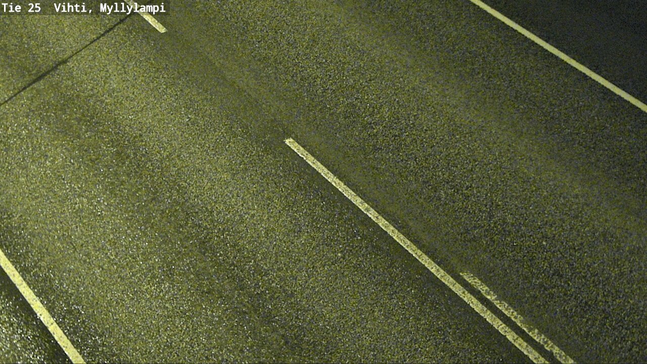 Weather Camera Image Väg 25 Lojo Myllylampi, Lohja, Uusimaa