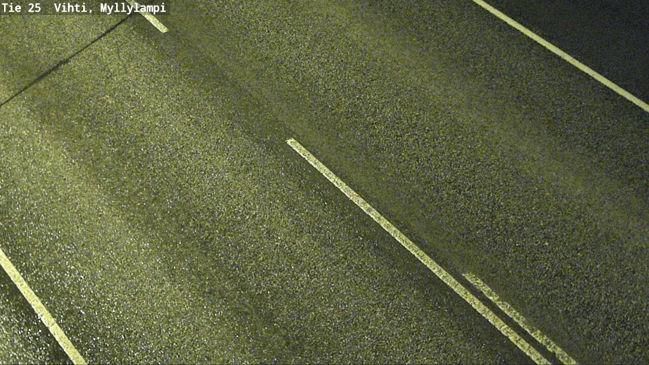 Weather Camera Image Väg 25 Lojo Myllylampi, Lohja, Uusimaa