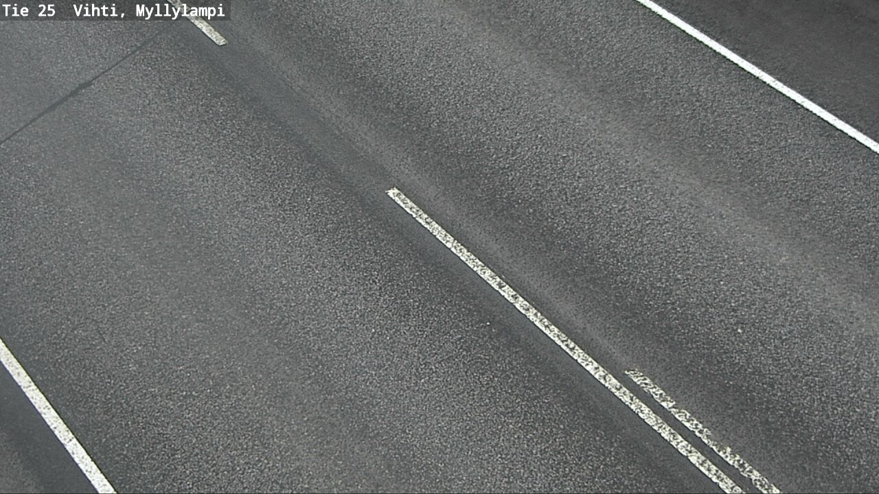 Weather Camera Image Väg 25 Lojo Myllylampi, Lohja, Uusimaa