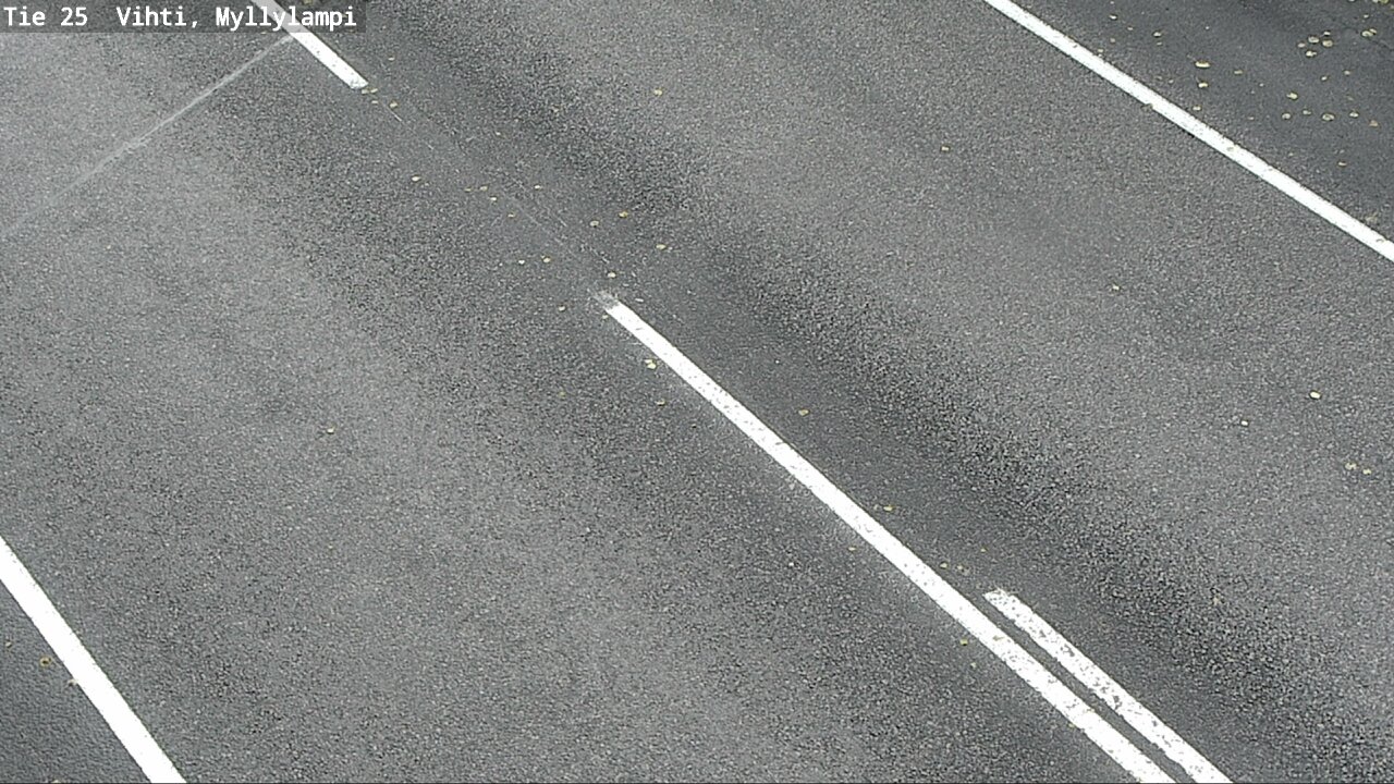 Weather Camera Image Road 25 Lohja Myllylampi, Lohja, Uusimaa