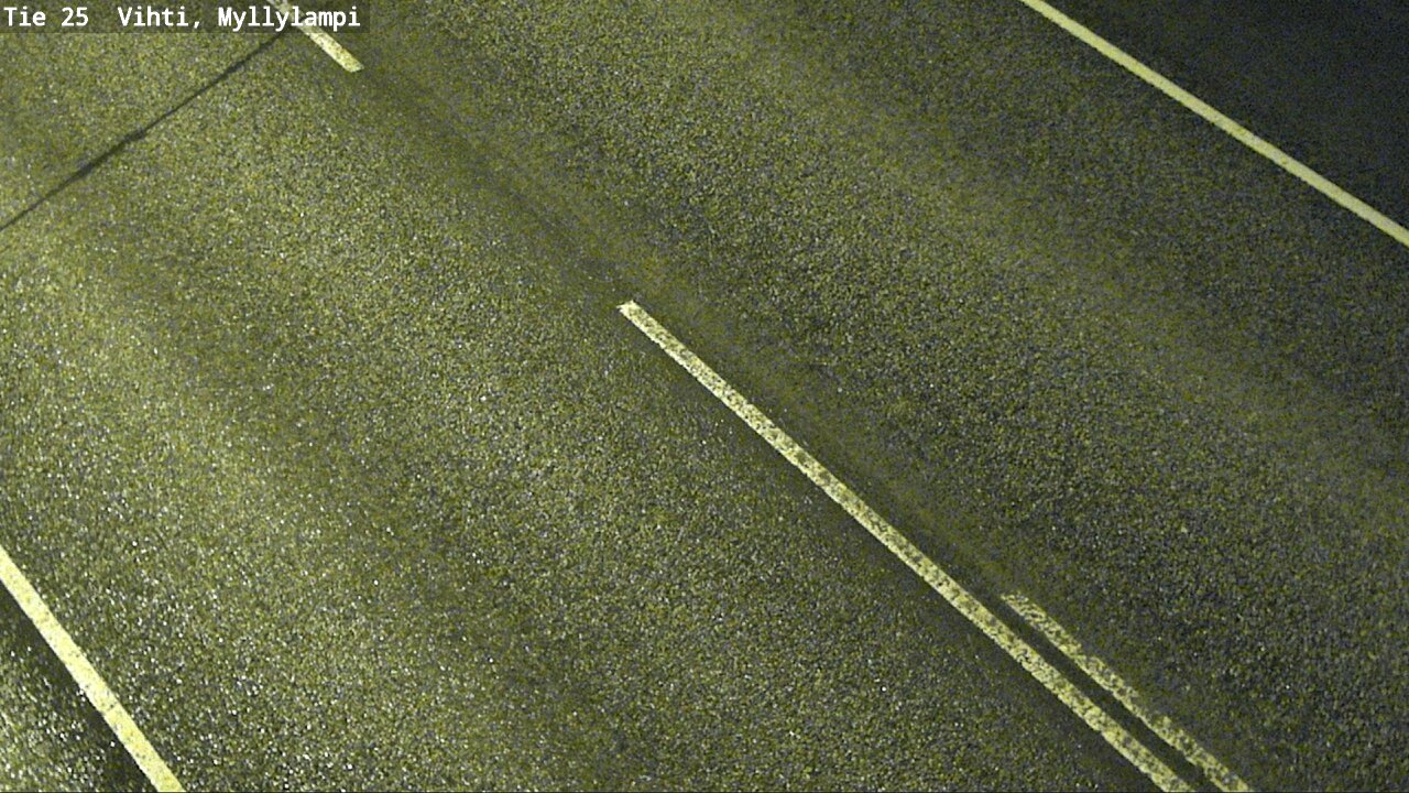 Weather Camera Image Väg 25 Lojo Myllylampi, Lohja, Uusimaa