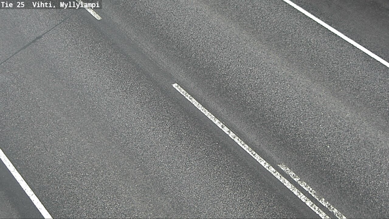 Weather Camera Image Väg 25 Lojo Myllylampi, Lohja, Uusimaa