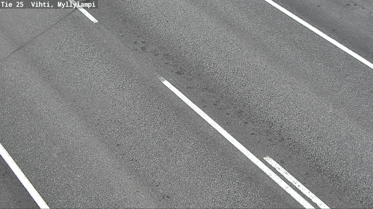 Weather Camera Image Väg 25 Lojo Myllylampi, Lohja, Uusimaa