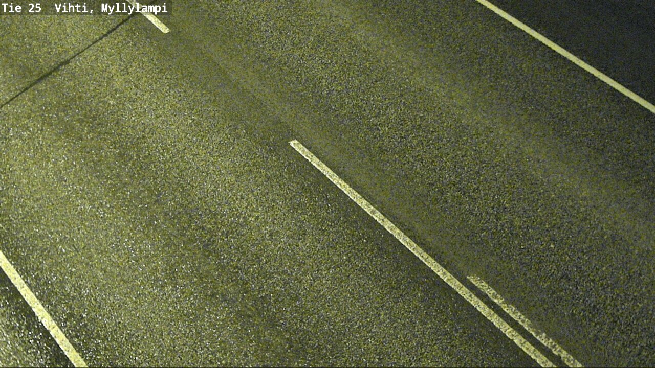 Weather Camera Image Väg 25 Lojo Myllylampi, Lohja, Uusimaa