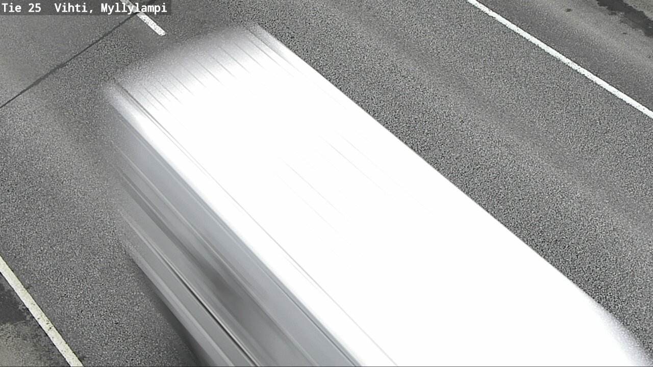 Weather Camera Image Road 25 Lohja Myllylampi, Lohja, Uusimaa