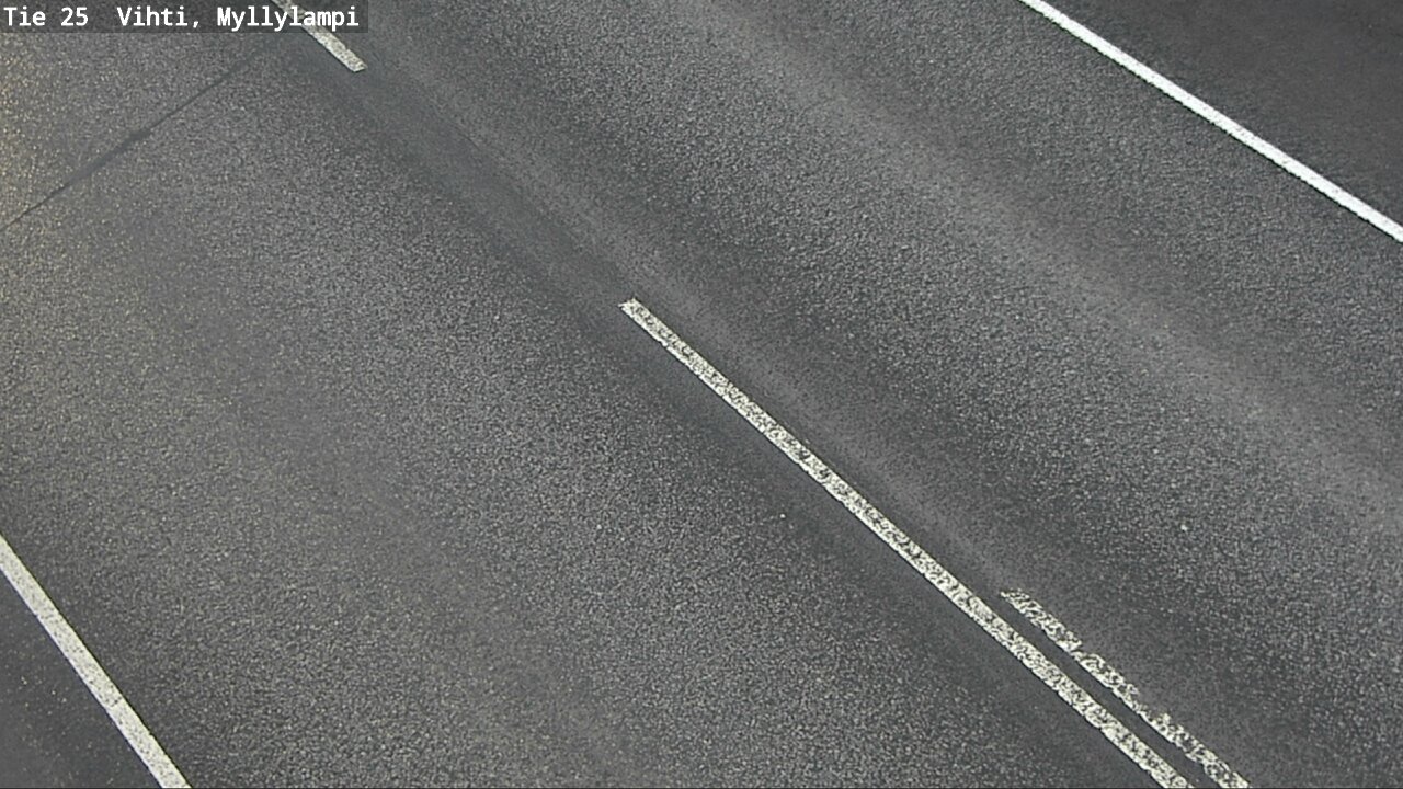 Weather Camera Image Väg 25 Lojo Myllylampi, Lohja, Uusimaa