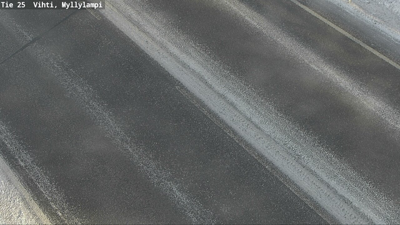 Weather Camera Image Road 25 Lohja Myllylampi, Lohja, Uusimaa