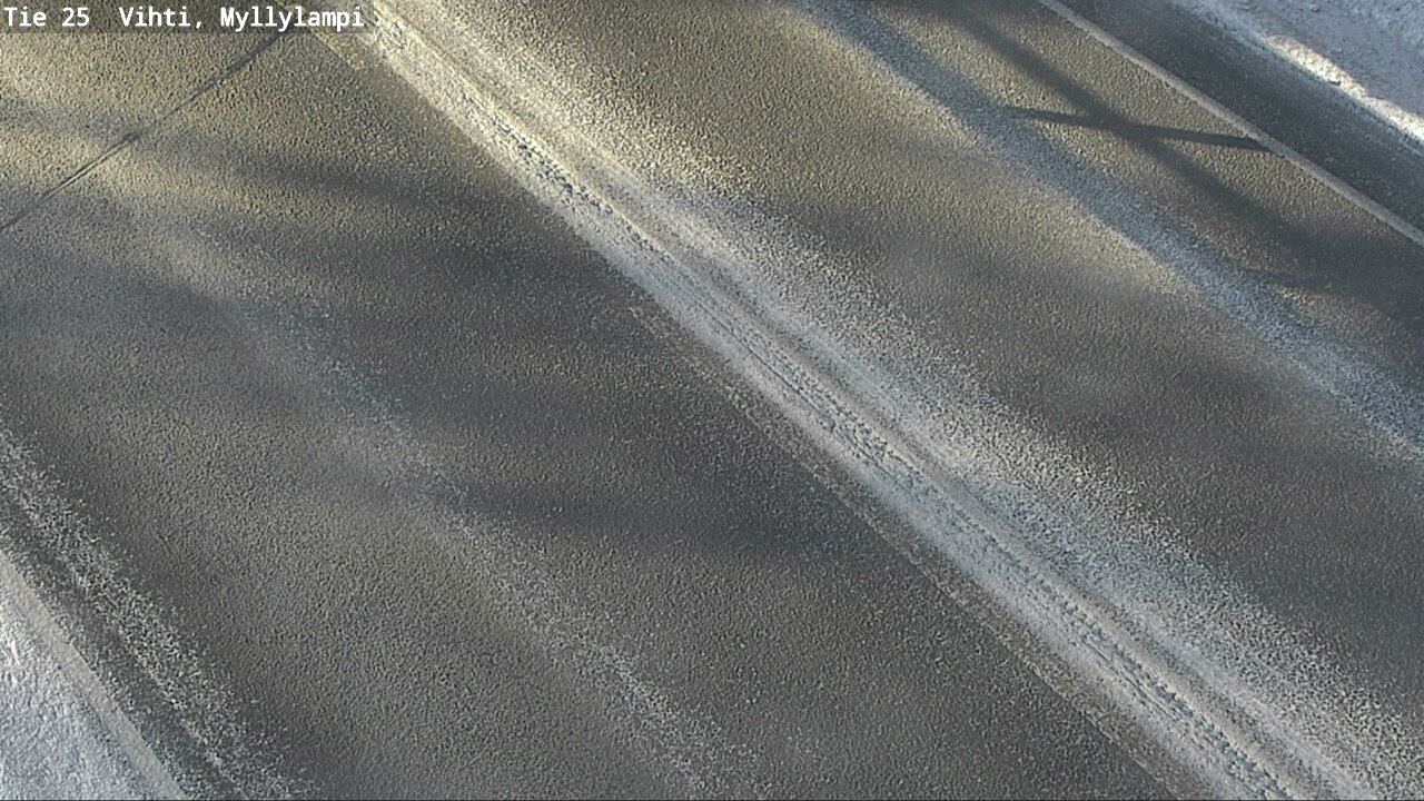 Weather Camera Image Road 25 Lohja Myllylampi, Lohja, Uusimaa