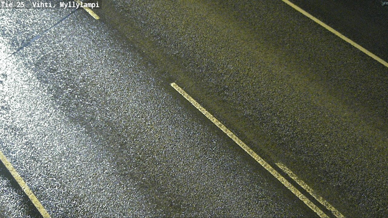 Weather Camera Image Väg 25 Lojo Myllylampi, Lohja, Uusimaa