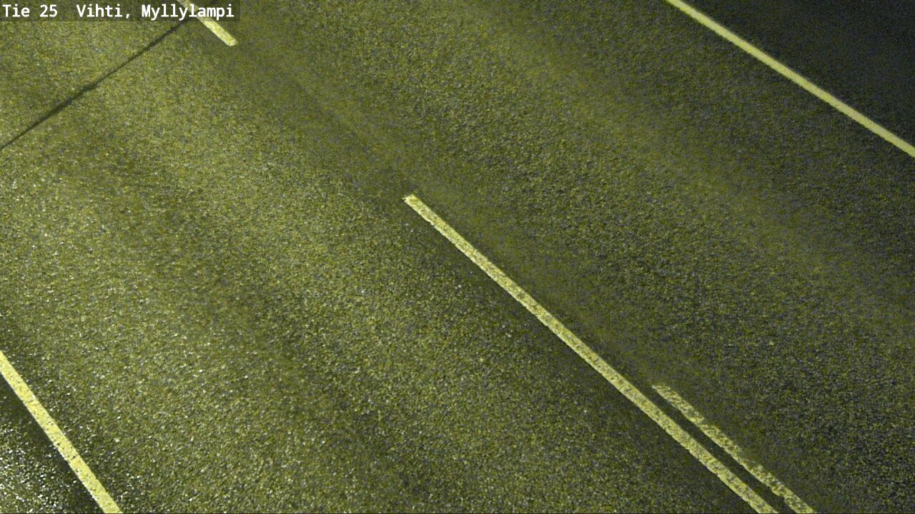 Weather Camera Image Väg 25 Lojo Myllylampi, Lohja, Uusimaa