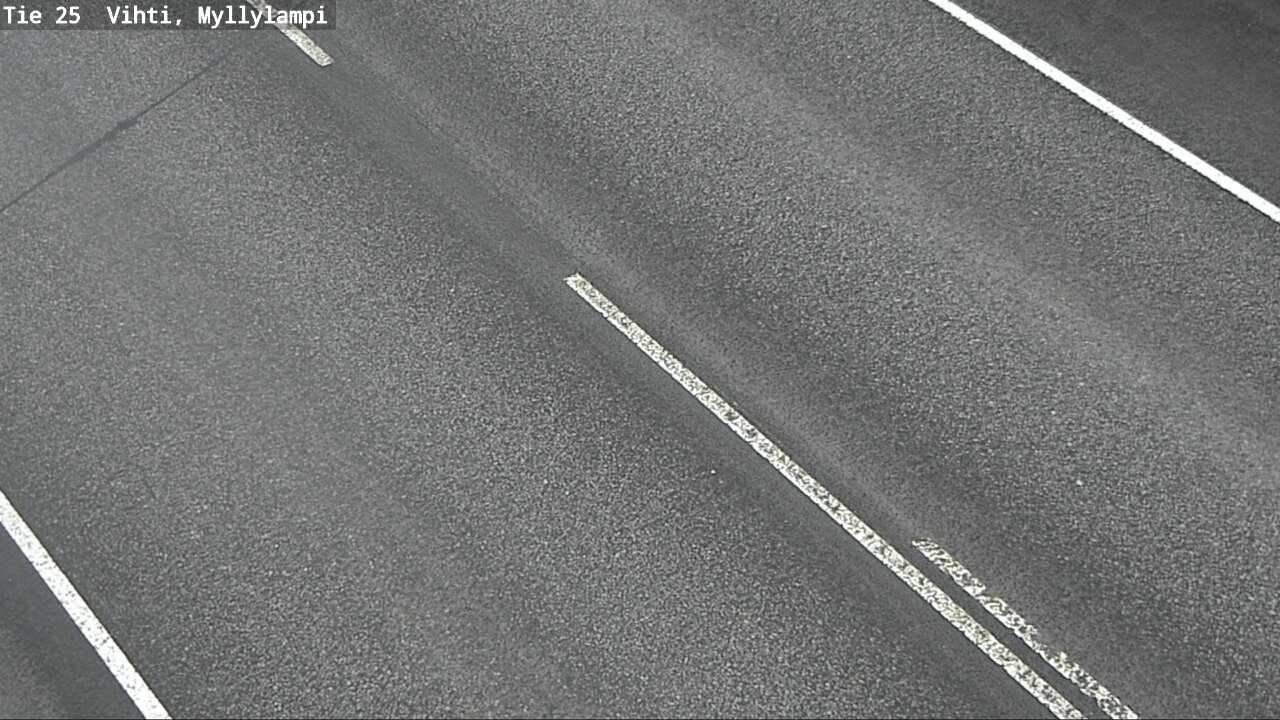 Weather Camera Image Väg 25 Lojo Myllylampi, Lohja, Uusimaa