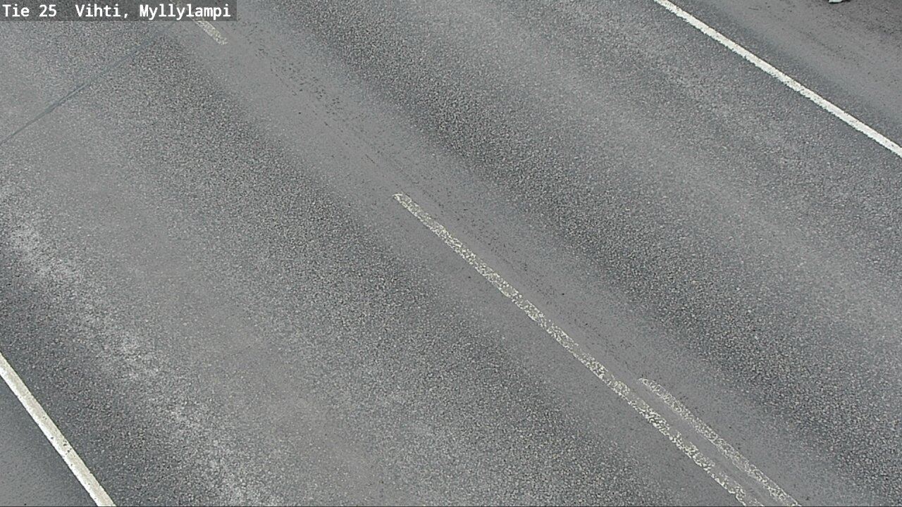 Weather Camera Image Väg 25 Lojo Myllylampi, Lohja, Uusimaa