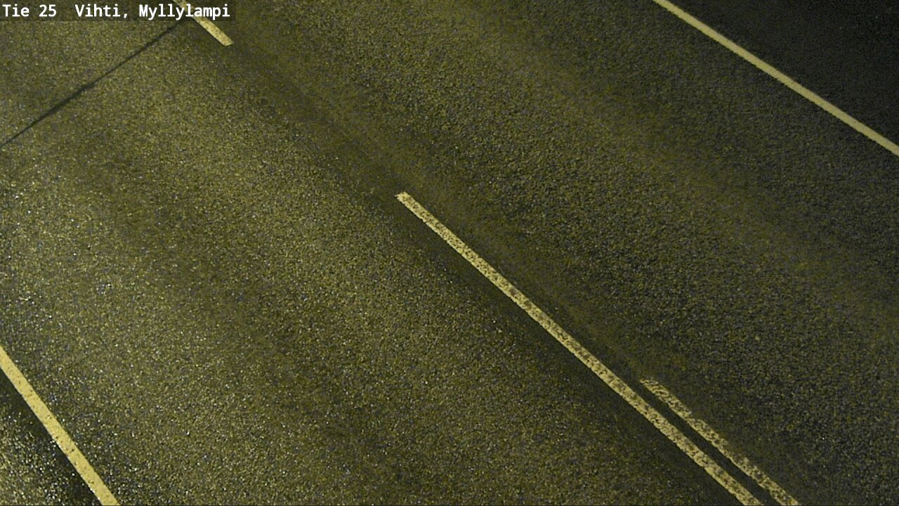 Weather Camera Image Väg 25 Lojo Myllylampi, Lohja, Uusimaa