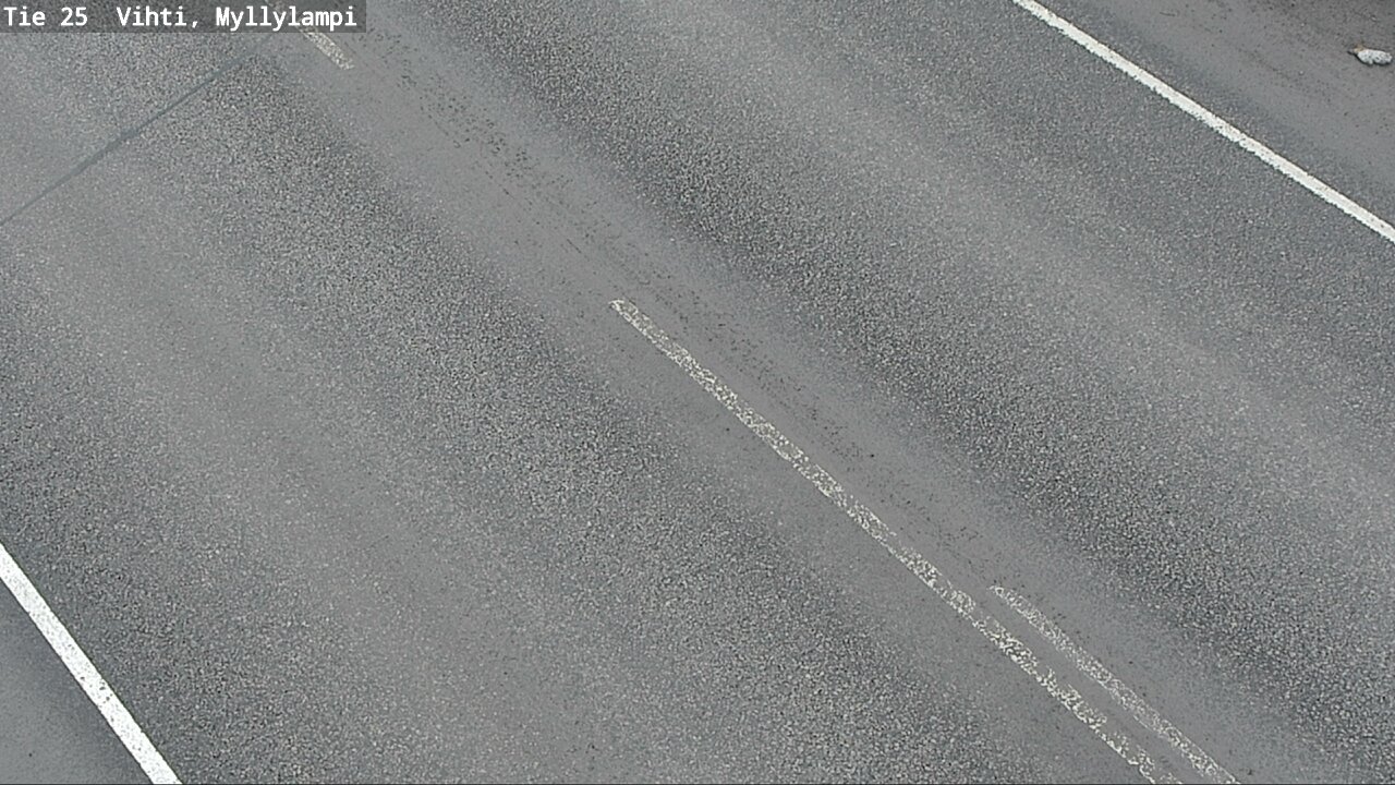 Weather Camera Image Väg 25 Lojo Myllylampi, Lohja, Uusimaa