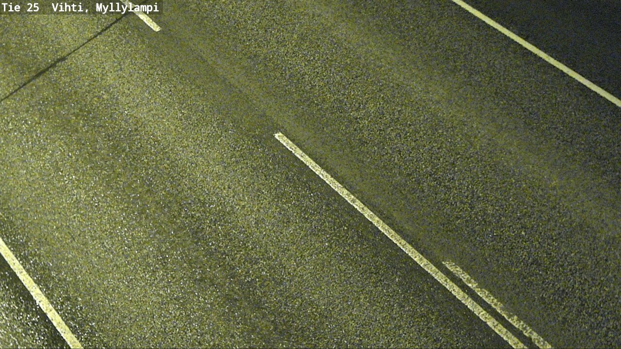 Weather Camera Image Väg 25 Lojo Myllylampi, Lohja, Uusimaa