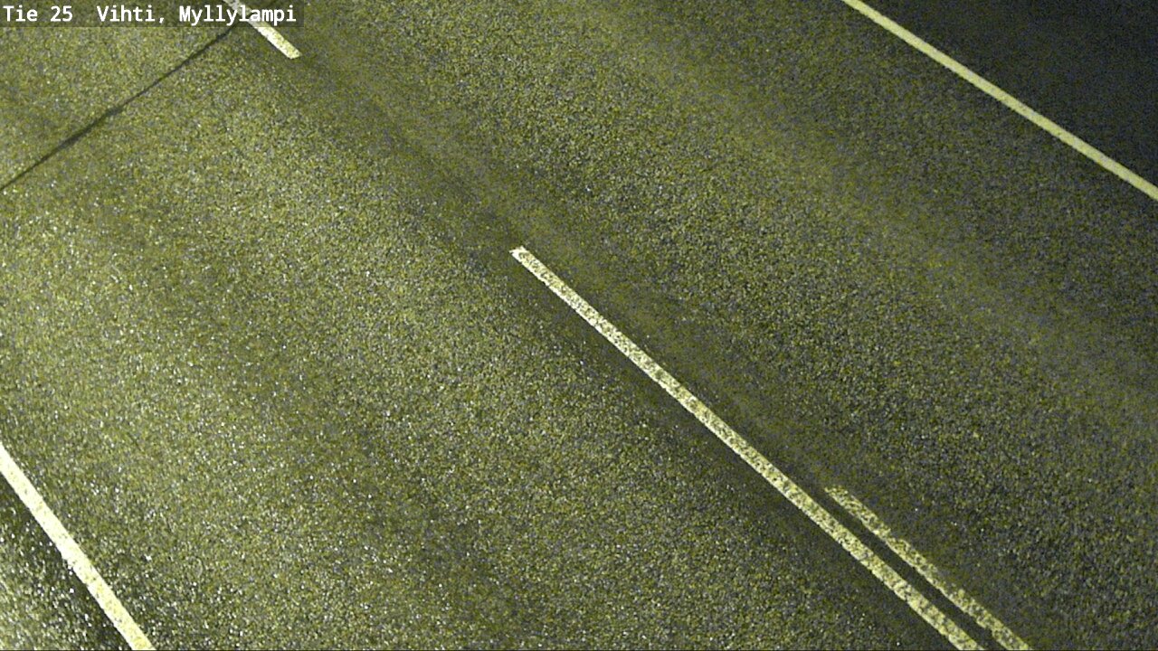 Weather Camera Image Väg 25 Lojo Myllylampi, Lohja, Uusimaa