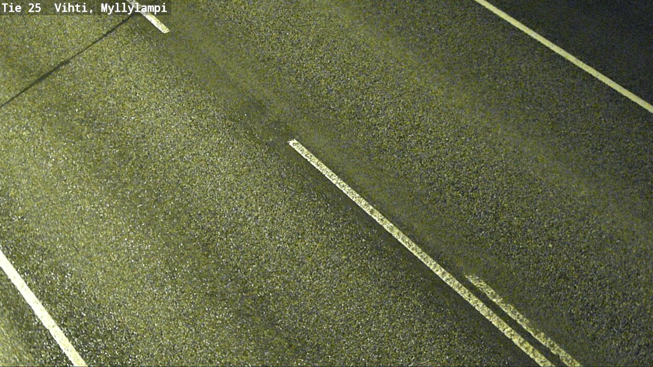 Weather Camera Image Väg 25 Lojo Myllylampi, Lohja, Uusimaa