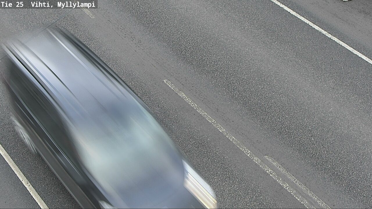 Weather Camera Image Väg 25 Lojo Myllylampi, Lohja, Uusimaa