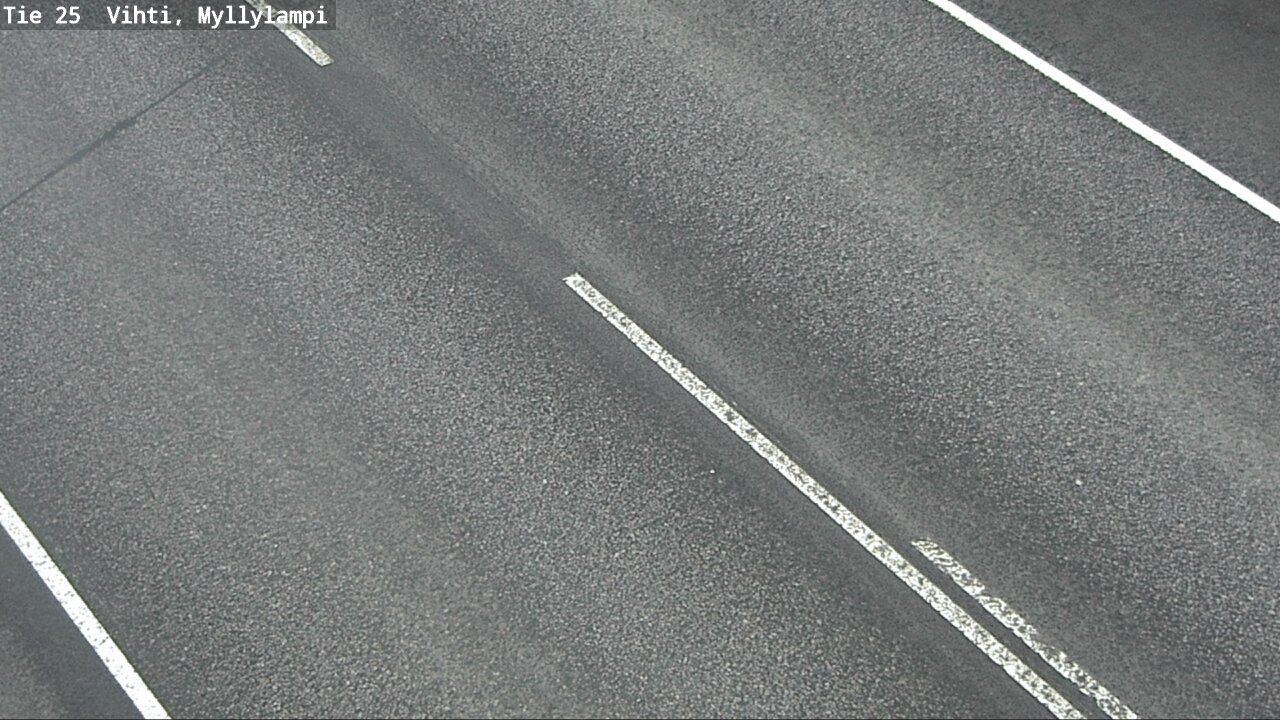 Weather Camera Image Väg 25 Lojo Myllylampi, Lohja, Uusimaa