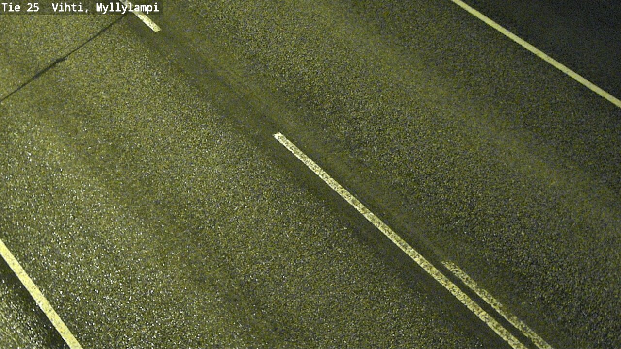 Weather Camera Image Väg 25 Lojo Myllylampi, Lohja, Uusimaa