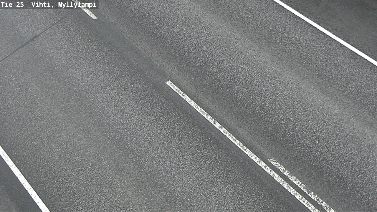 Weather Camera Image Väg 25 Lojo Myllylampi, Lohja, Uusimaa