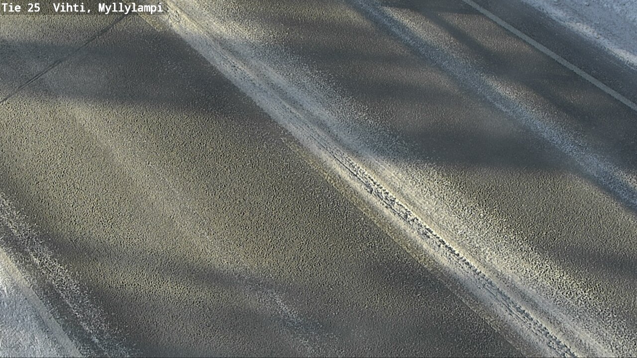 Weather Camera Image Road 25 Lohja Myllylampi, Lohja, Uusimaa