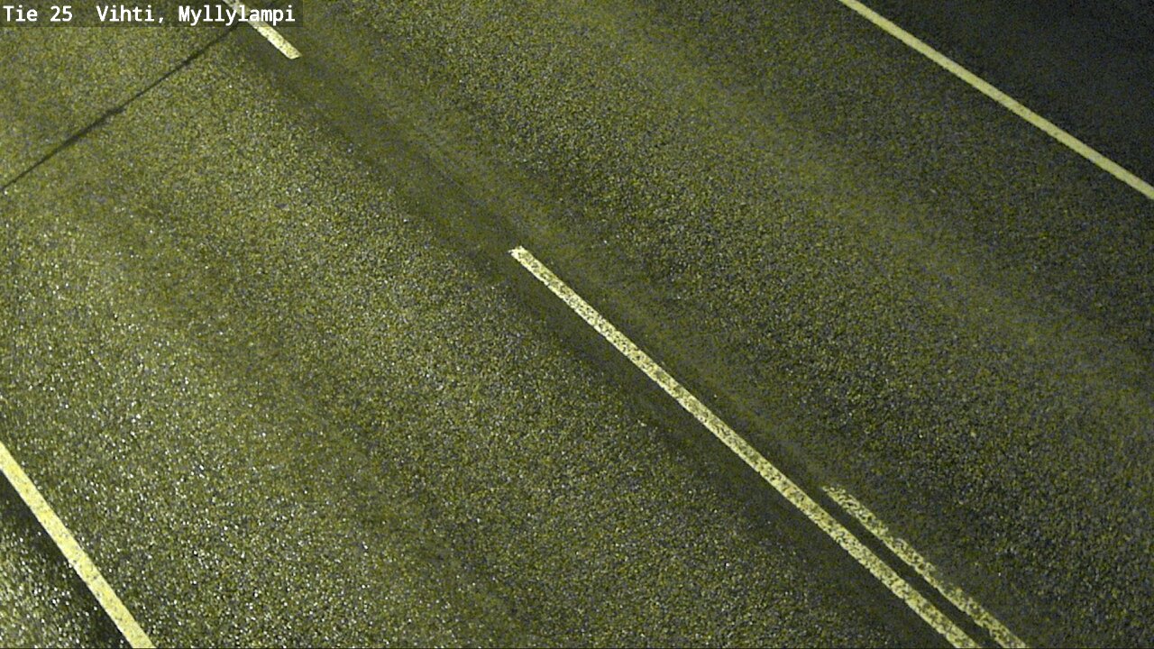 Weather Camera Image Väg 25 Lojo Myllylampi, Lohja, Uusimaa
