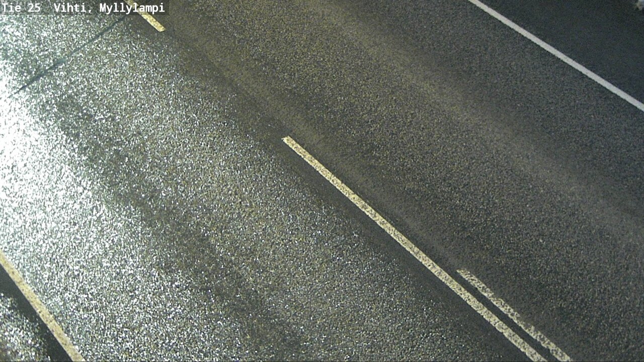 Weather Camera Image Väg 25 Lojo Myllylampi, Lohja, Uusimaa
