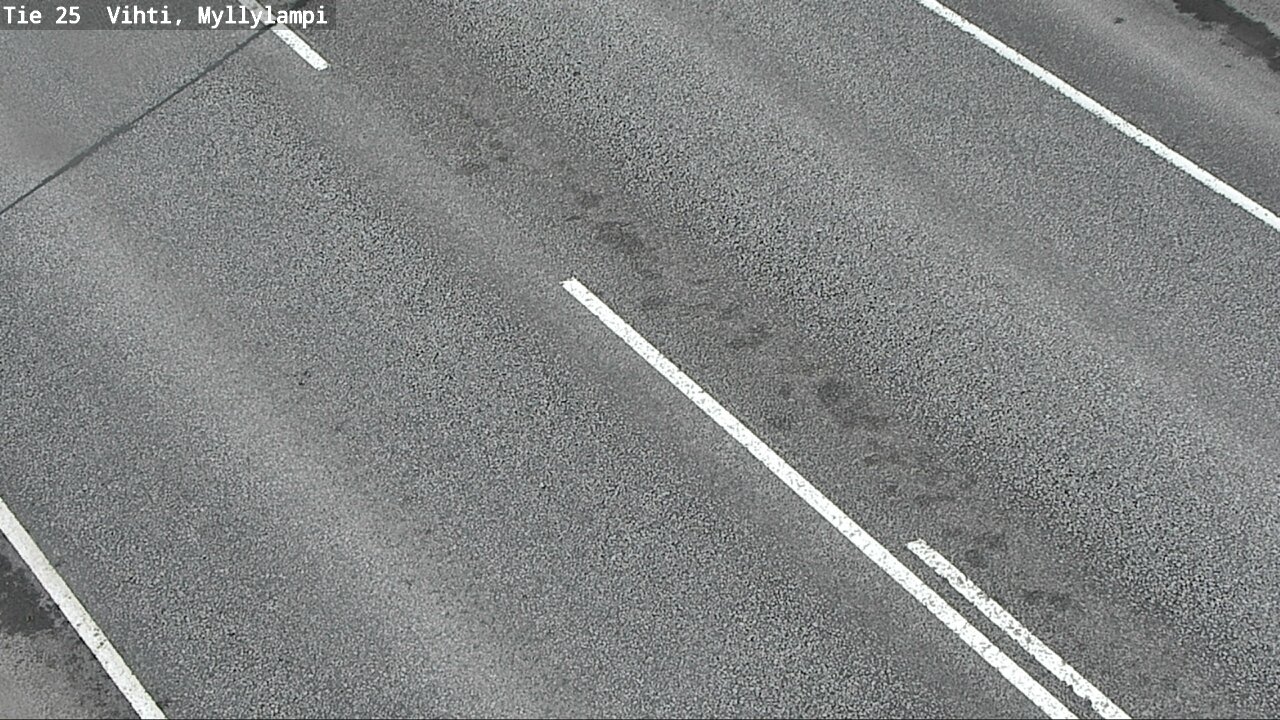 Weather Camera Image Road 25 Lohja Myllylampi, Lohja, Uusimaa