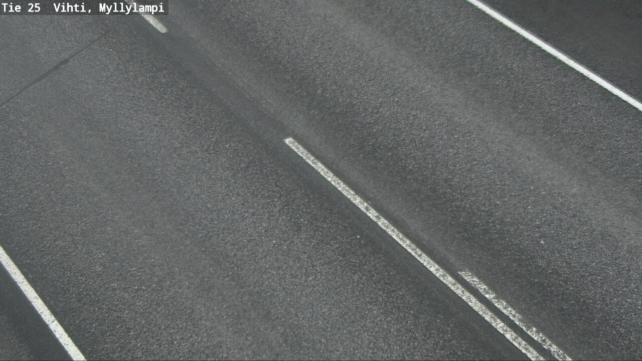 Weather Camera Image Väg 25 Lojo Myllylampi, Lohja, Uusimaa