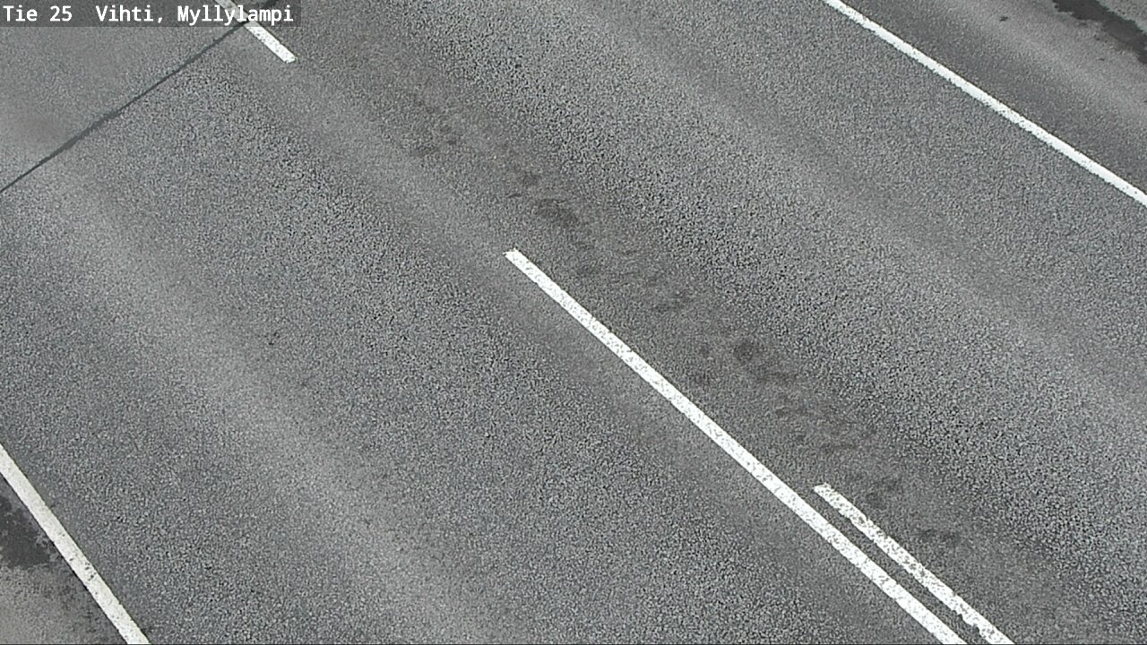 Weather Camera Image Road 25 Lohja Myllylampi, Lohja, Uusimaa