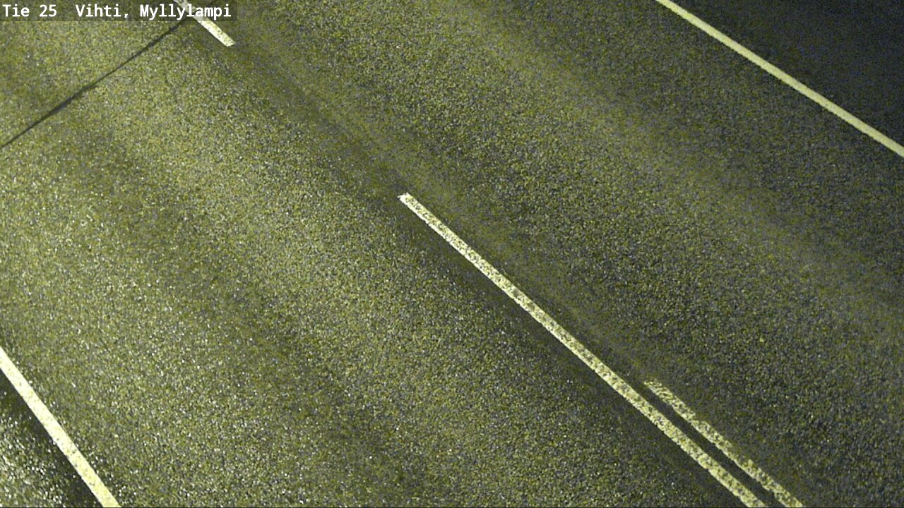 Weather Camera Image Väg 25 Lojo Myllylampi, Lohja, Uusimaa