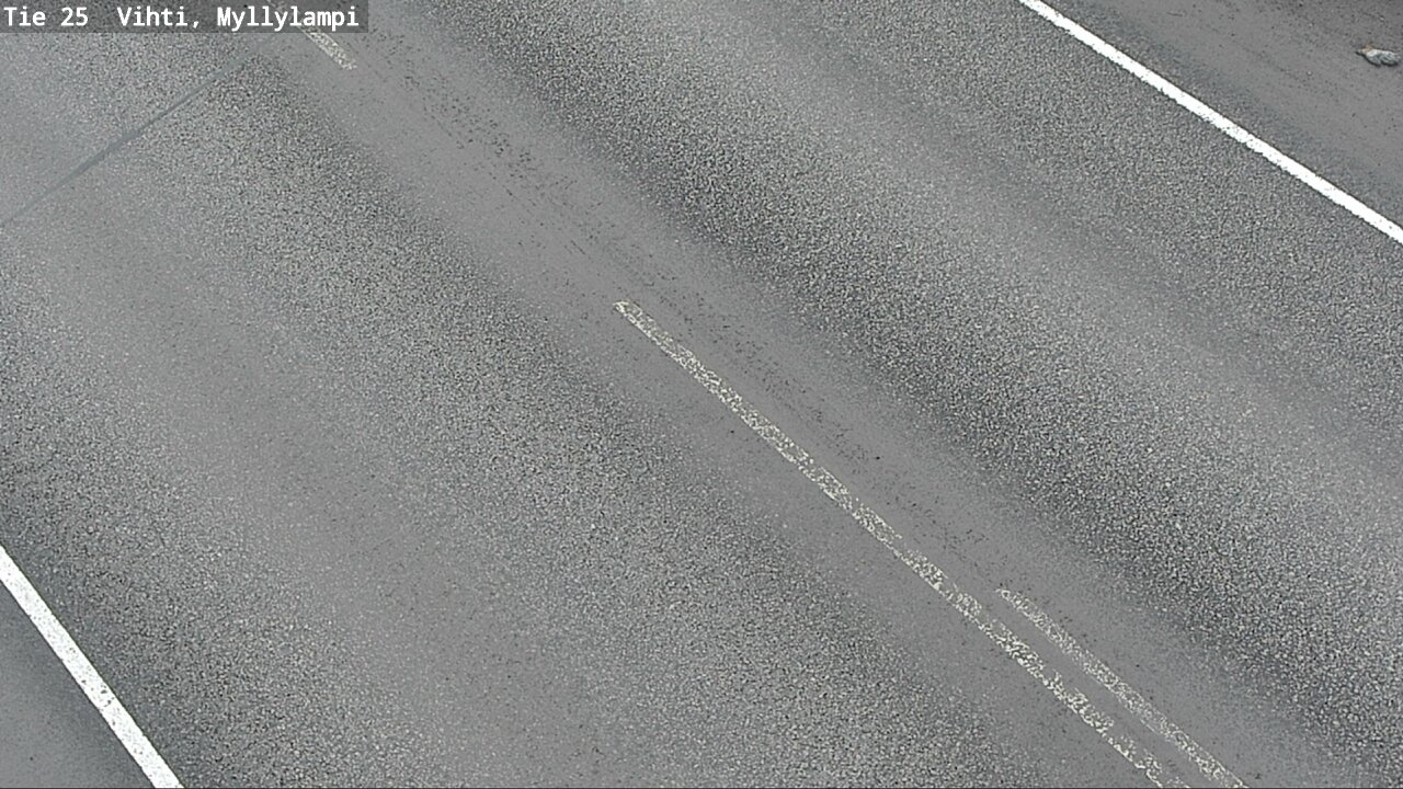Weather Camera Image Road 25 Lohja Myllylampi, Lohja, Uusimaa