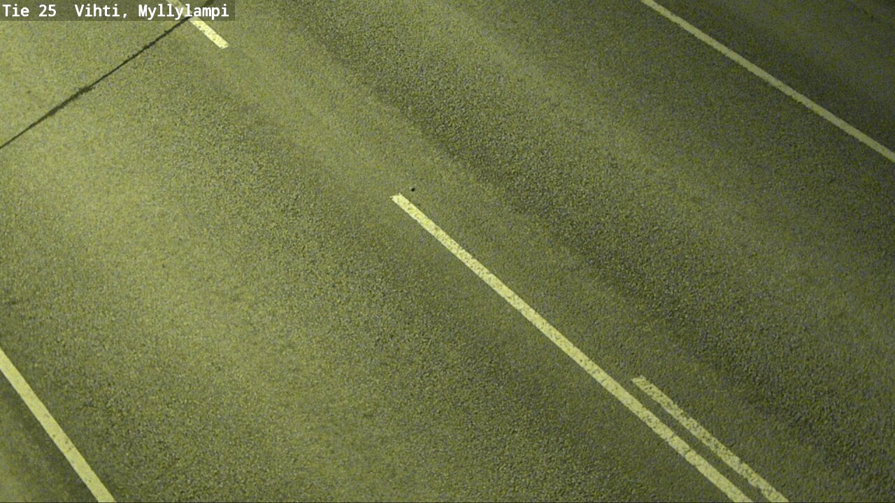 Weather Camera Image Road 25 Lohja Myllylampi, Lohja, Uusimaa